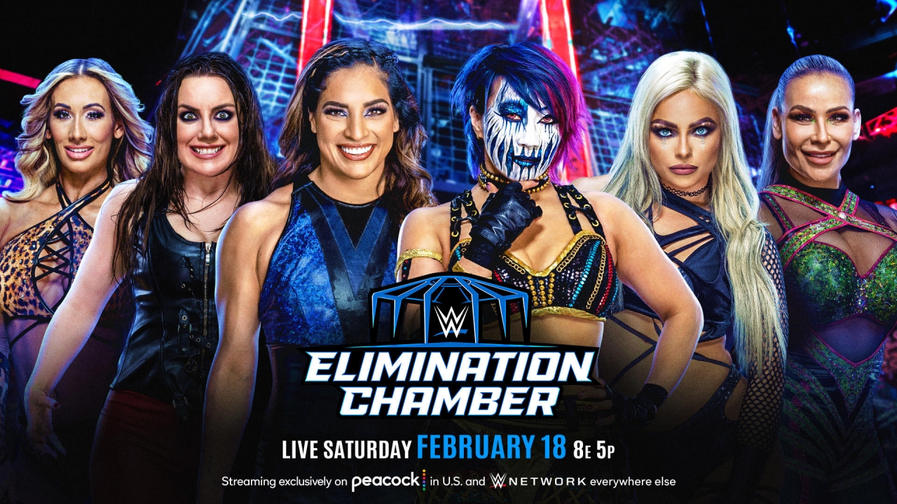 WWE RAW Women's Title #1 Contendership - Elimination Chamber