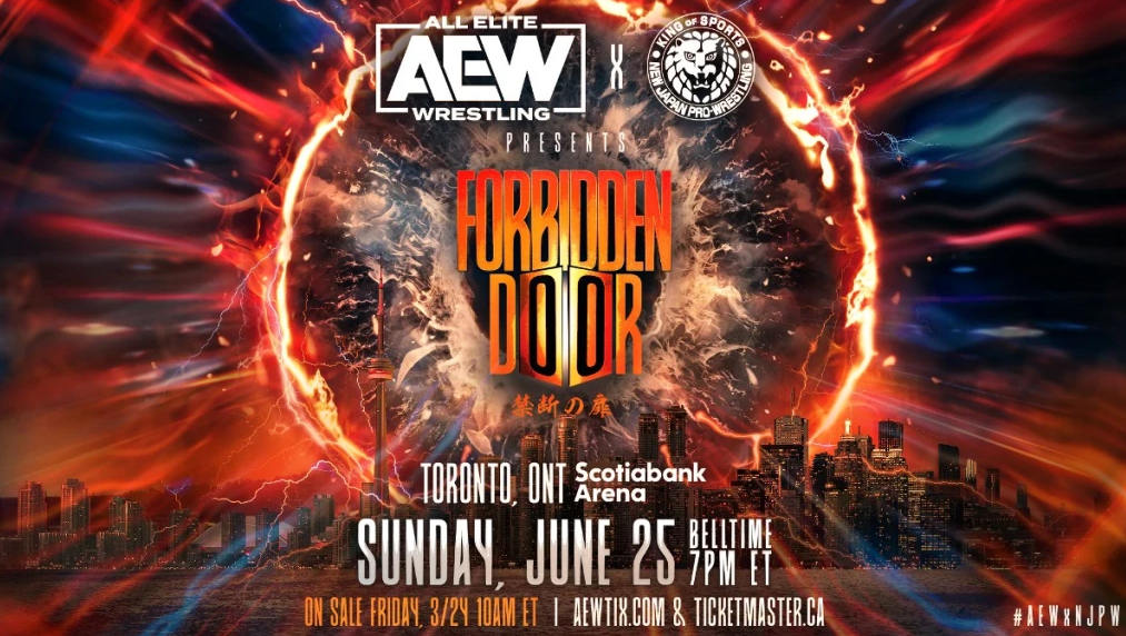 AEW x NJPW Forbidden Door пройдет 25 июня 2023