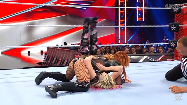 Becky Lynch vs. Alexa Bliss vs. Nikki Cross