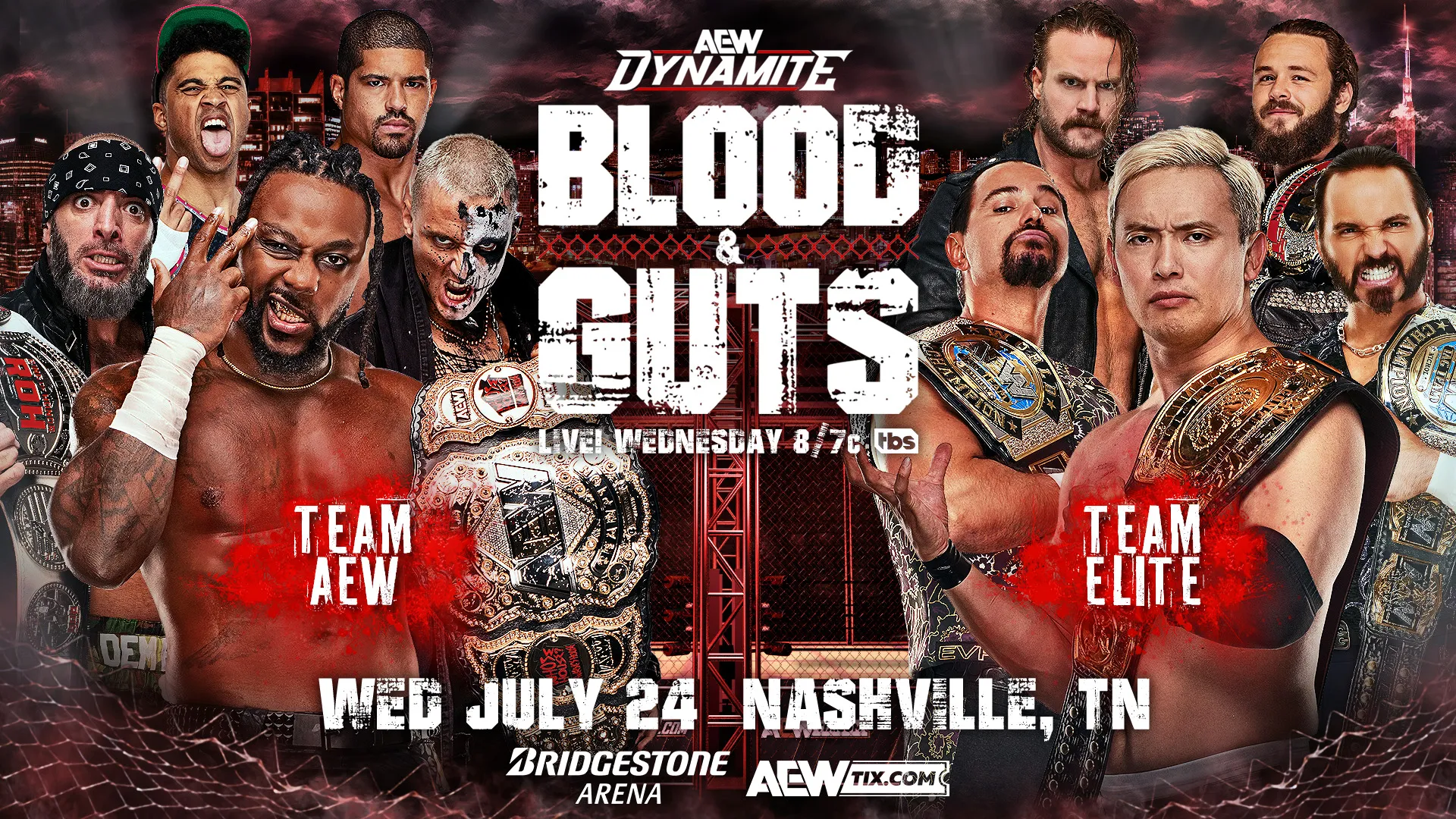 AEW Dynamite Blood & Guts 24.07.2024