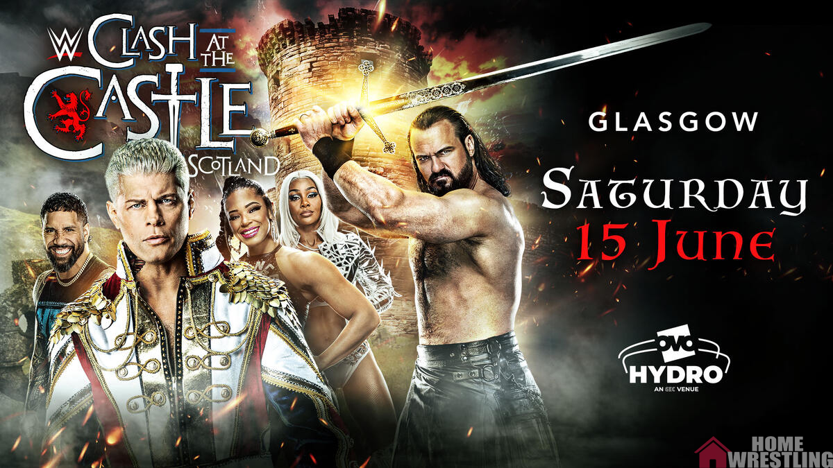 WWE проведет PLE Clash at the Castle 15 июня 2024 в Шотландии