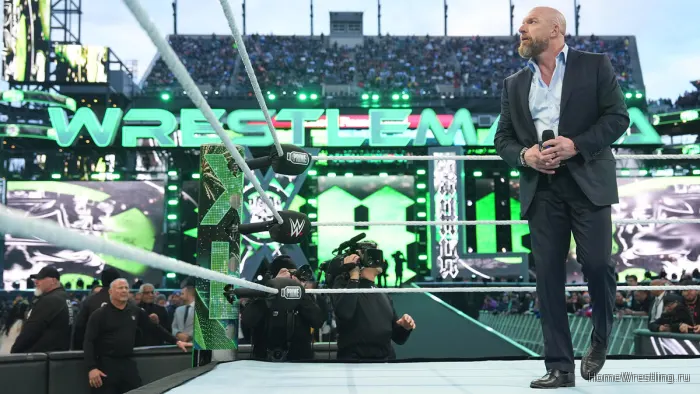Трипл Эйч очень доволен работой с Роком над креативом WWE WrestleMania 40