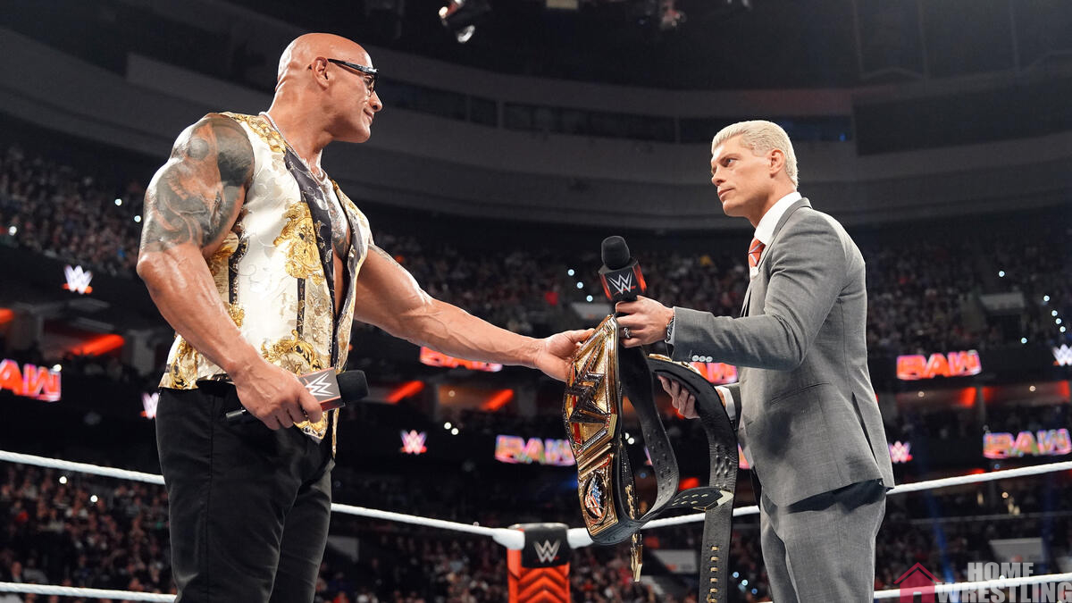 Рок против Коди Роудса запланирован на WWE WrestleMania 41