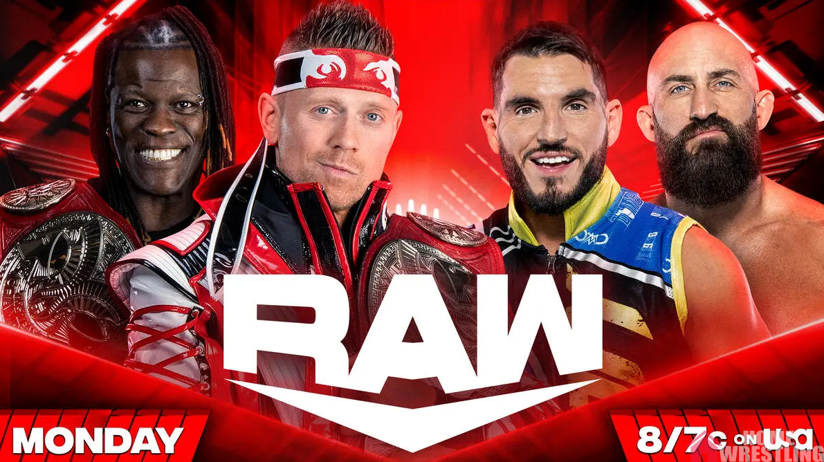 Анонсы на WWE Monday Night RAW 22.04.2024