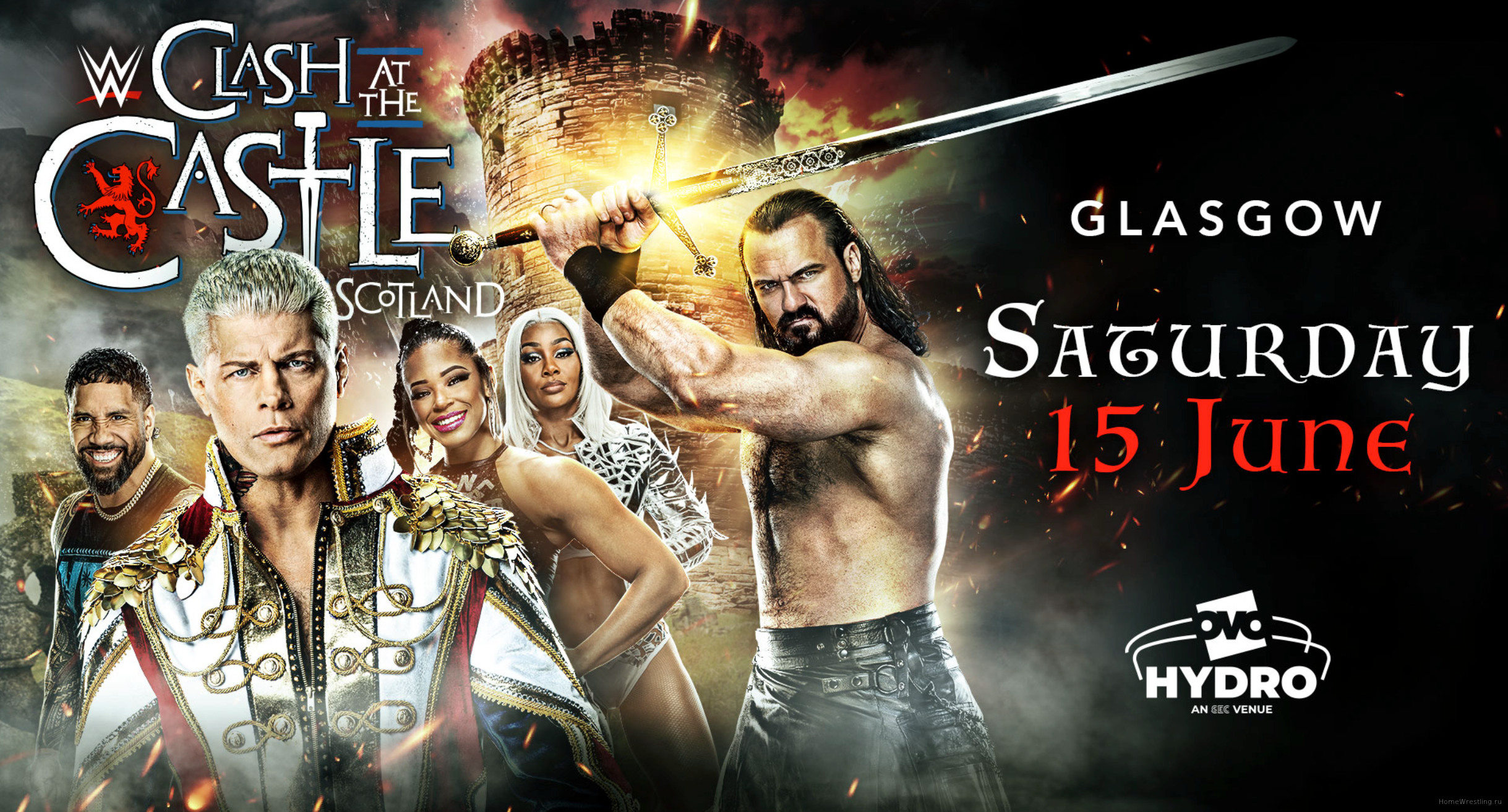 Новый матч добавлен в WWE Clash At The Castle