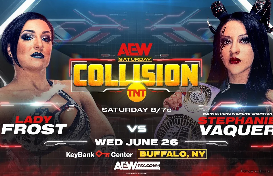 Новые матчи добавлены на AEW Collision 29.06.2024