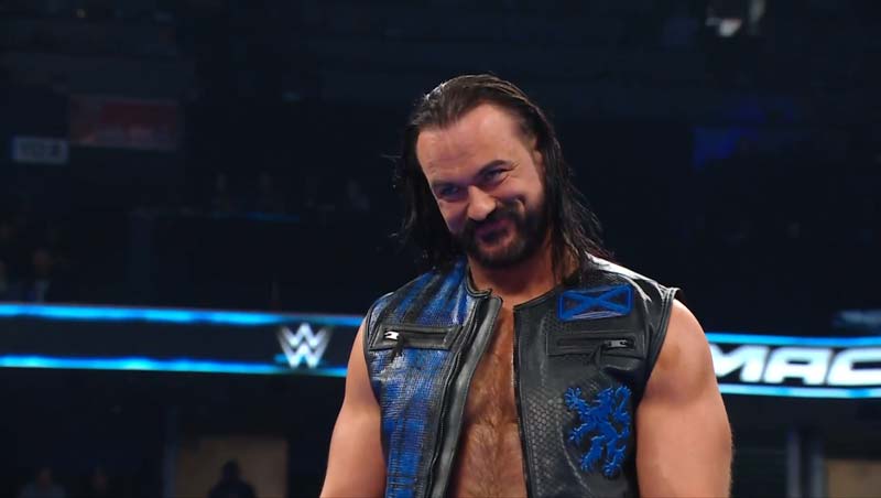 Дрю Макинтайр ворвался на SmackDown и начал мстить ЛА Найту