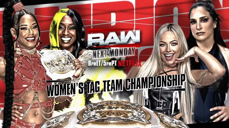 Два титульных матча назначены на следующее WWE RAW