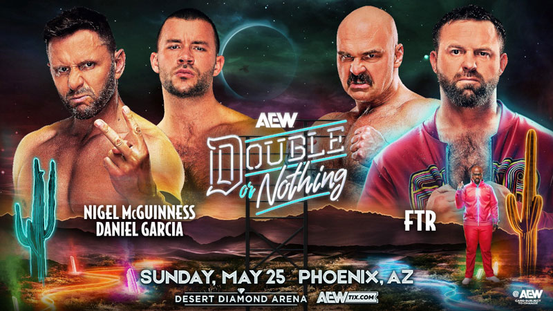 Новые матчи анонсированы на AEW Double or Nothing 2025