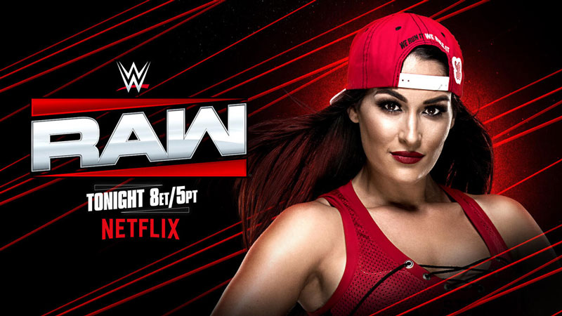 Сегмент с участием Никки Беллы на WWE RAW