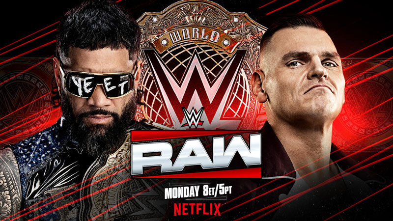 Джей Усо против Гюнтера за Мировой Пояс WWE на следующем RAW