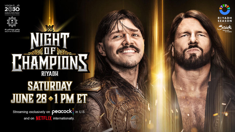 ЭйДжей Стайлз против Доминика Мистерио за титул чемпиона WWE ИК на Night of Champions 2025