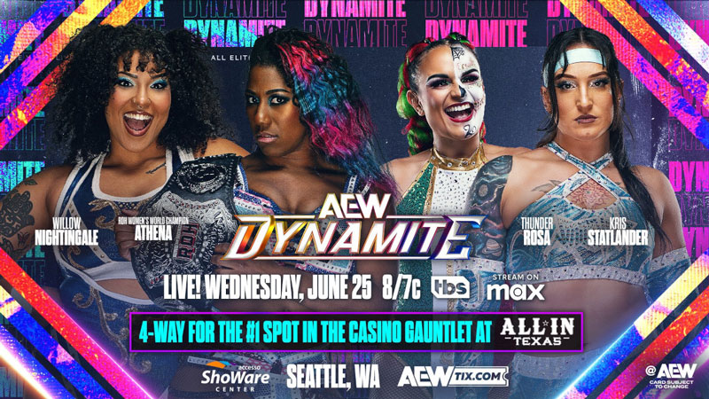 Результаты AEW Dynamite 25.06.2025