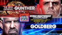 Гюнтер против Голдберга за мировой пояс на WWE Saturday Night’s Main E