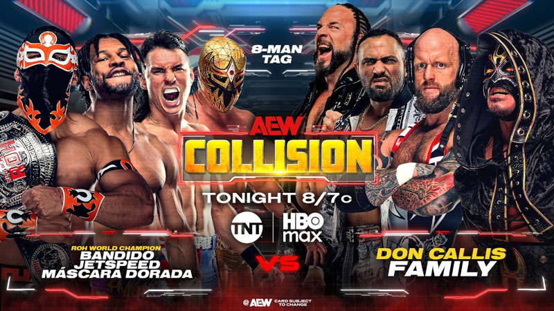 Результаты AEW Collision 19.07.2025