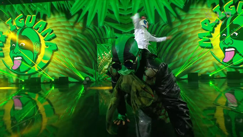 Mr. Iguana и Psycho Clown дебютировали в основном ростере WWE на SmackDown