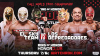 Результаты ROH Wrestling 21.08.2025