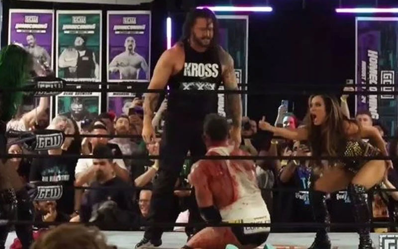 Киллер Кросс и Скарлет сделали неожиданное появление на GCW Homecoming: Night One