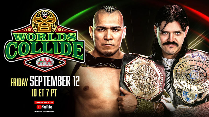 Результаты WWE x AAA Worlds Collide: Las Vegas 12.09.2025