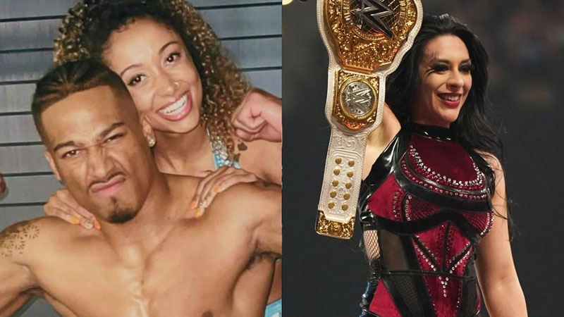 Звезда WWE SmackDown Кармело Хэйс отреагировал на чемпионскую победу своей невесты в TNA; Аска хочет титульный матч против Стефани Вакер