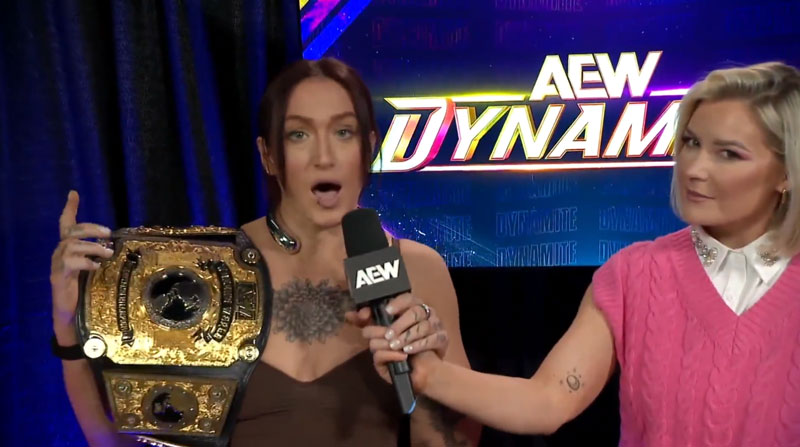 Мерседес Моне против Крис Стэтлендер за пояс чемпионки AEW