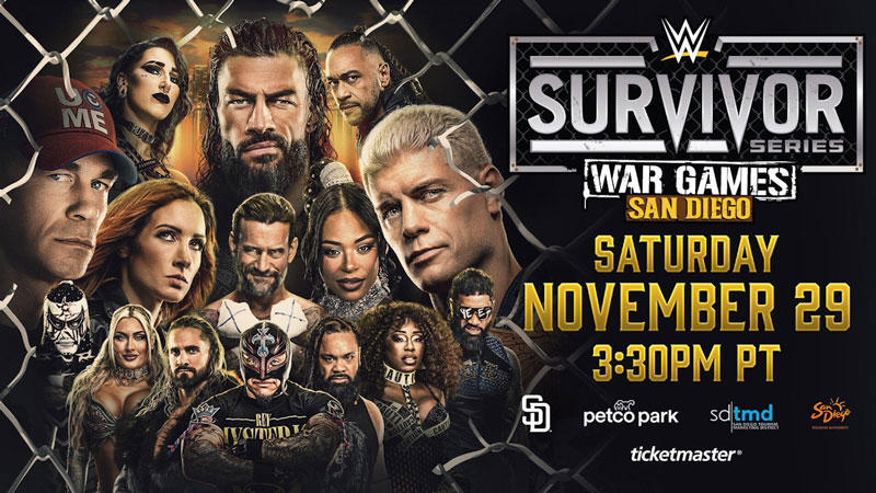 Планы WWE на мужской матч WarGames на Survivor Series