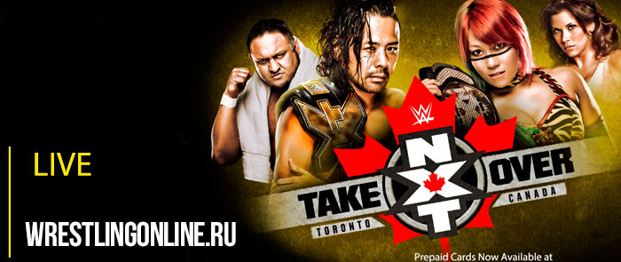 Результаты WWE NXT TakeOver: Toronto.