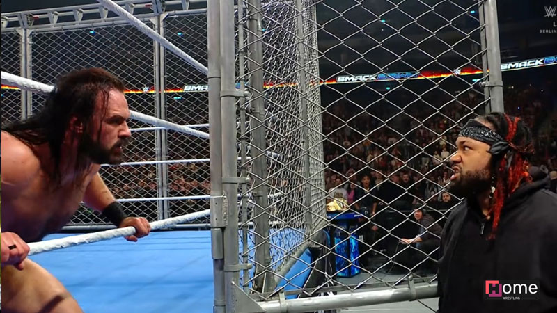 Чем закончился титульный матч из 3х стадий на WWE SmackDown 09.01.2026