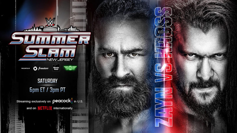 Сами Зейн vs Каррион Кросс - WWE SummerSlam 2025
