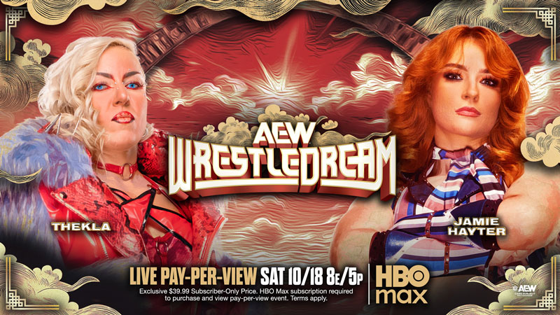 Джейми Хейтер против Теклы - AEW WrestleDream 2025