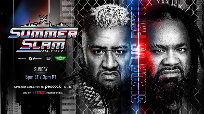 Соло Сикоа (ч) vs Джейкоб Фату - SummerSlam 2025
