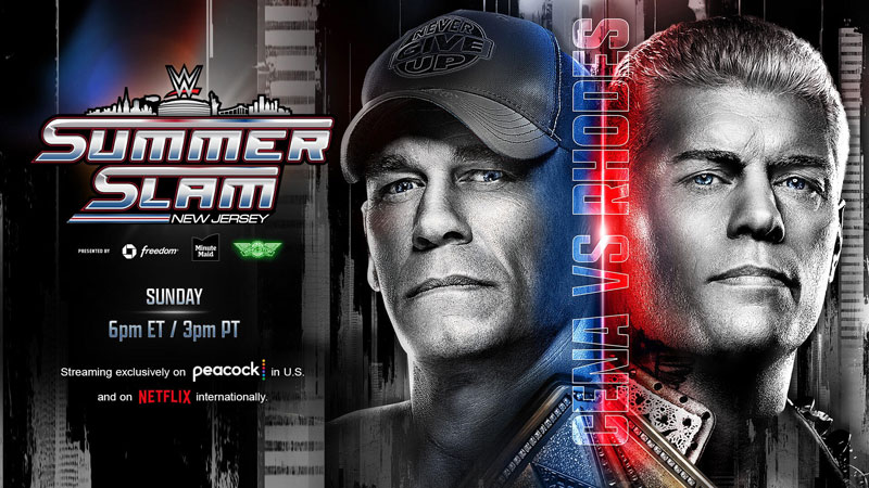 Джон Сина (ч) vs Коди Роудс - SummerSlam 2025