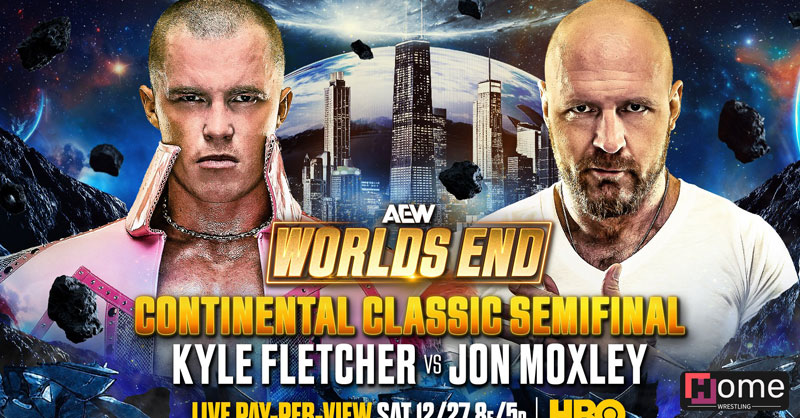 Кайл Флетчер против Джона Моксли - AEW Worlds End 2025